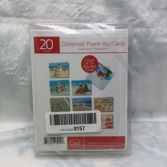 The Best Card Company Christmas Greeting Card set of 20 - Picture 8 of 8